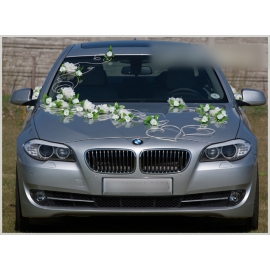 Bildekoration bröllop Blommor i ivory - rottinghjärtan Bildekoration bröllop Blommor i ivory - rottinghjärtan